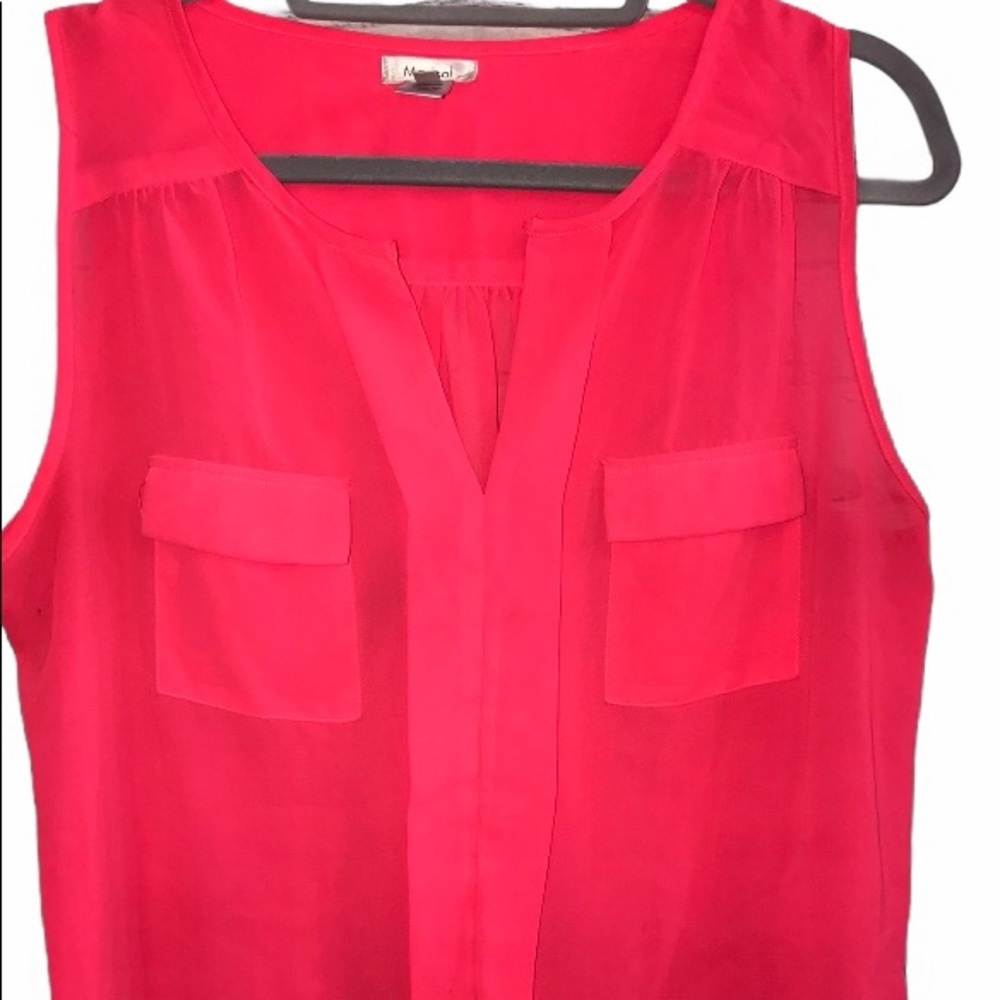❌Sold on Mercari❌Neon Pink Top